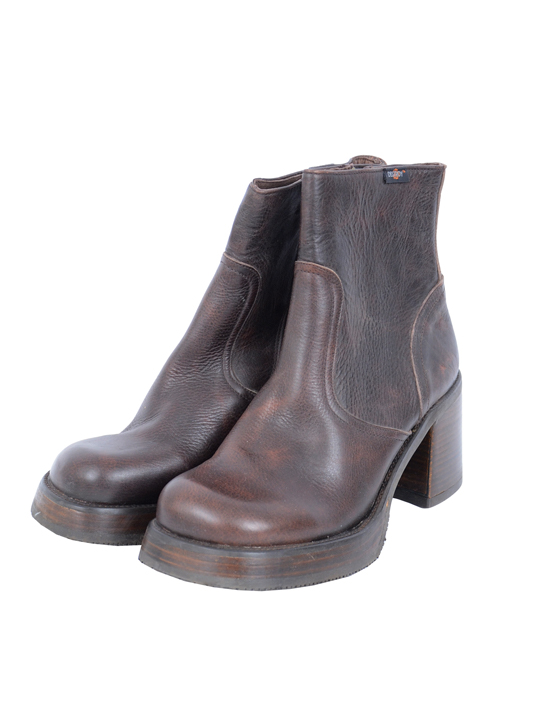 Wholesale Vintage Clothing Ladies Platform/blockheel boots
